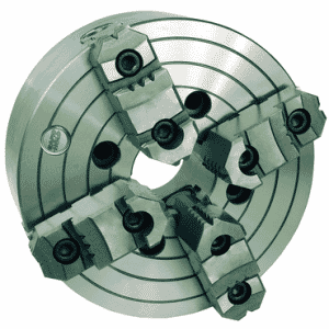 Universal Semi-Steel Chuck; 4-Jaw Hard Solid Rev Jaw 20"
